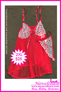 Red Hot Babydoll 4324