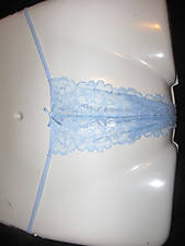 Blue Delicate G-String