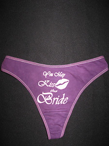 You May Kiss the Bride Thong