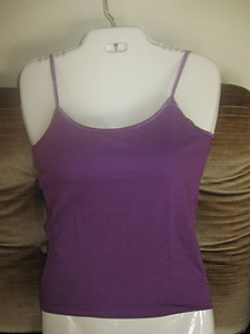 Purple Adjustable Strap Tank