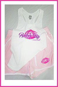 Pucker up Pink Short Set