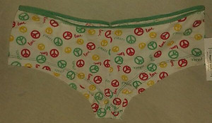 Att Multi Peace Sign Boyshorts