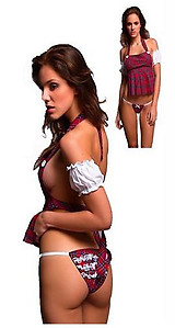 Naughty School Girl Plaid DL9207