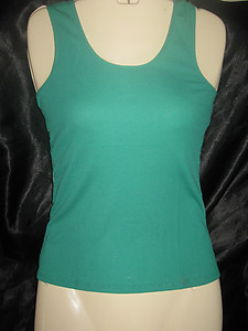 Lace Back Camisole Top Emerald