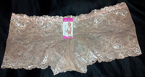 Taupe Lace baye Boyshorts