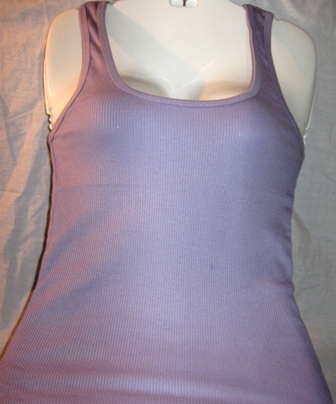 Solid Ribbed Tank Top