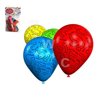 Girl's Party Balloons