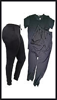 Black Jogger Pant Set Plus