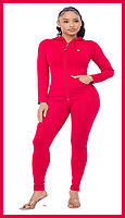 Red Hoodie Leggings Long Pant Sets