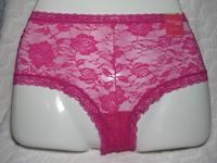 Hot Pink Lace Boyshorts