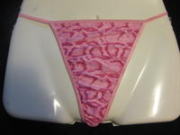 Pink Snake Skin Print