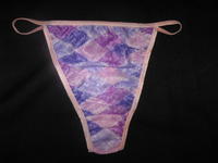 Pink Mosaic Thong