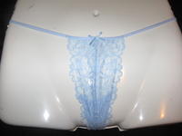 Blue Delicate G-String