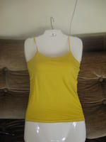 Yellow Adjustable Strap Tank