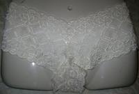 White Lace Boyshorts LM0124