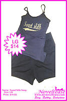 Sweet Milk Navy Set