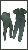 Olive Green Jogger Pant Set Plus