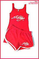 Savage Red Short Set