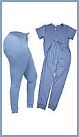 Sky Blue Jogger Pant Set Plus