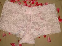 Pink Lace Boyshorts LM0124