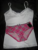 Plaid Boyshort Set