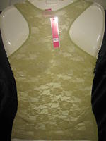 Lace Back Camisole Top Olive
