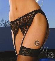 Lace Garter Belt Plus Size