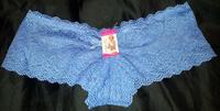 Light Blue Lace baye Boyshorts