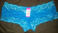 Turquoise Lace baye Boyshorts