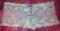 White Green Lace baye Boyshorts